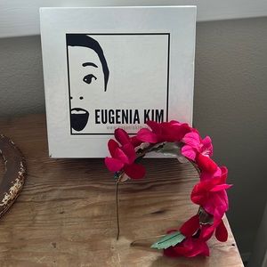 Eugenia Kim Floral Crown Headband